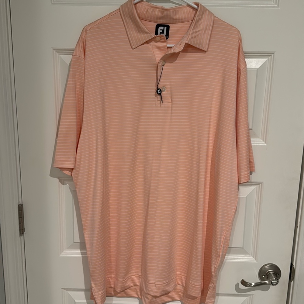 New men’s FJ polo